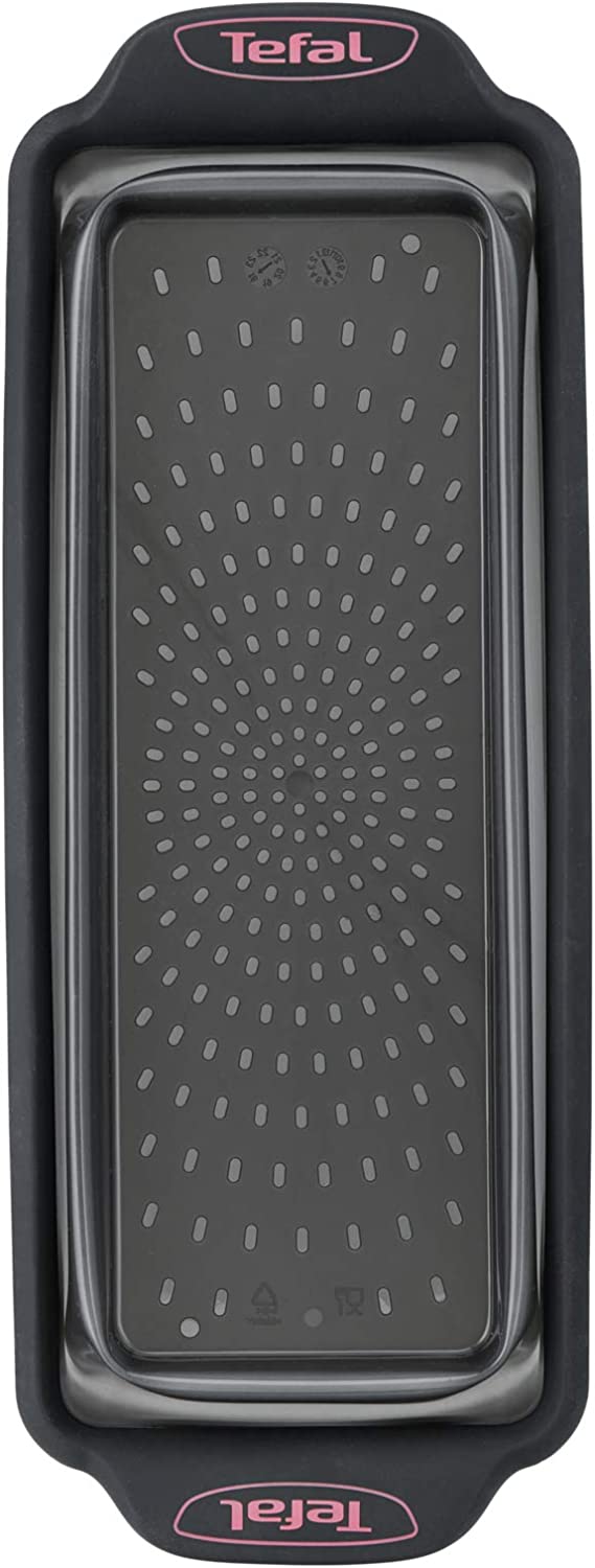 Tefal Crispybake Cake Mould 24 cm, Rectangular Shape J4170414
